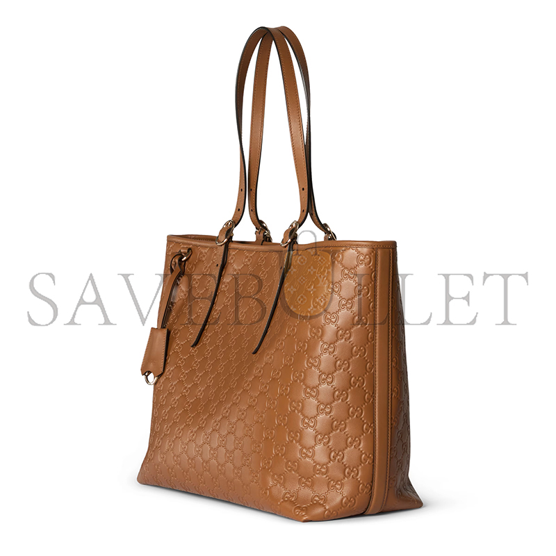 GUCCI GG EMBLEM LARGE TOTE BAG 847455 (37*31*16cm)